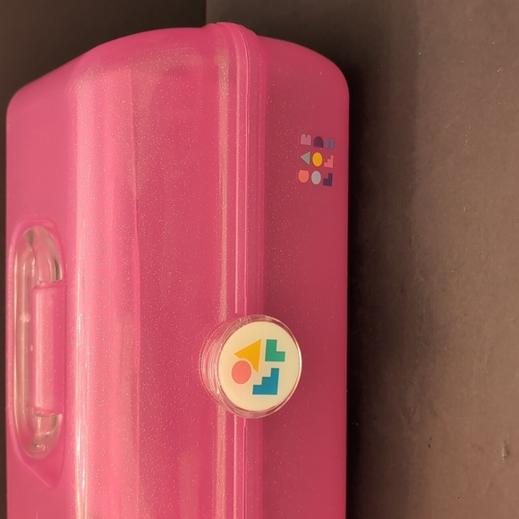 Caboodles Pink Sparkle On The Go Girl Travel Makeup Case . - Picture 8 of 11